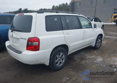 2005 Toyota Highlander V6 из США, поврежденный, VIN JTEEP21A950130995